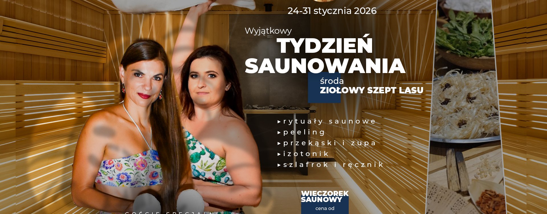 28.01. Sauna Evening with Two Guest Sauna Masters