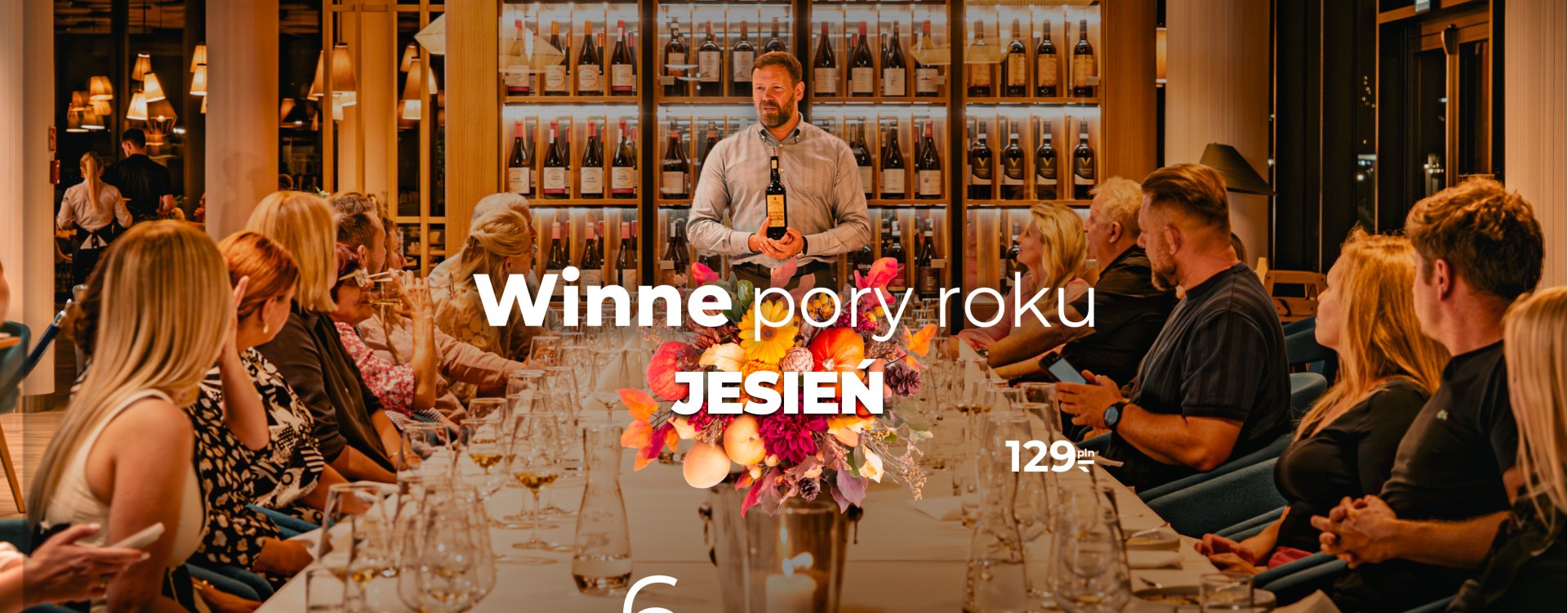 23.10 Degustacja 6 win | Winne Pory Roku: JESIEŃ | Aksamitna podróż przez winnice świata