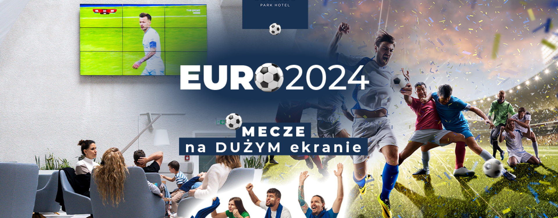 EURO 2024-Spiele auf der großen Leinwand