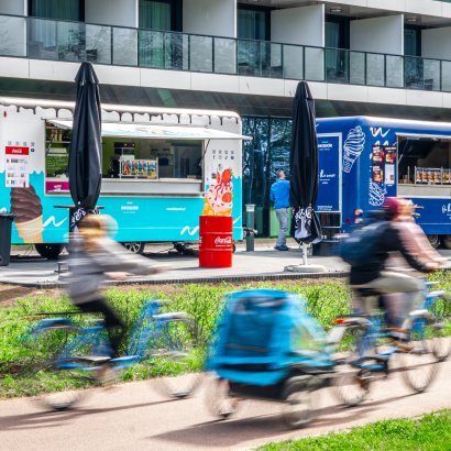Ogr&oacute;dek letni Foodtrucki