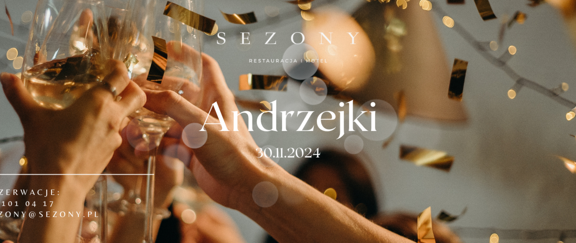 Andrzejki 2024 w Sezony Restauracja i Hotel
