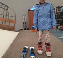 Stok narciarski nad morzem