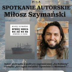 Spotkanie autorskie z Miłoszem Szymańskim