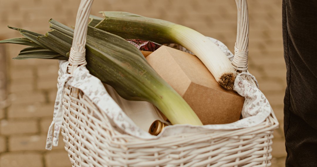 Świeże warzywa prosto z tutejszych ogrodów 