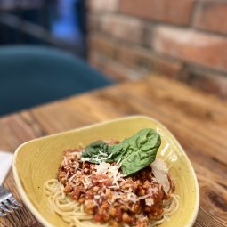  Pasta dish for lunch at Art Craft restaurant, a blend of tradition and modernity