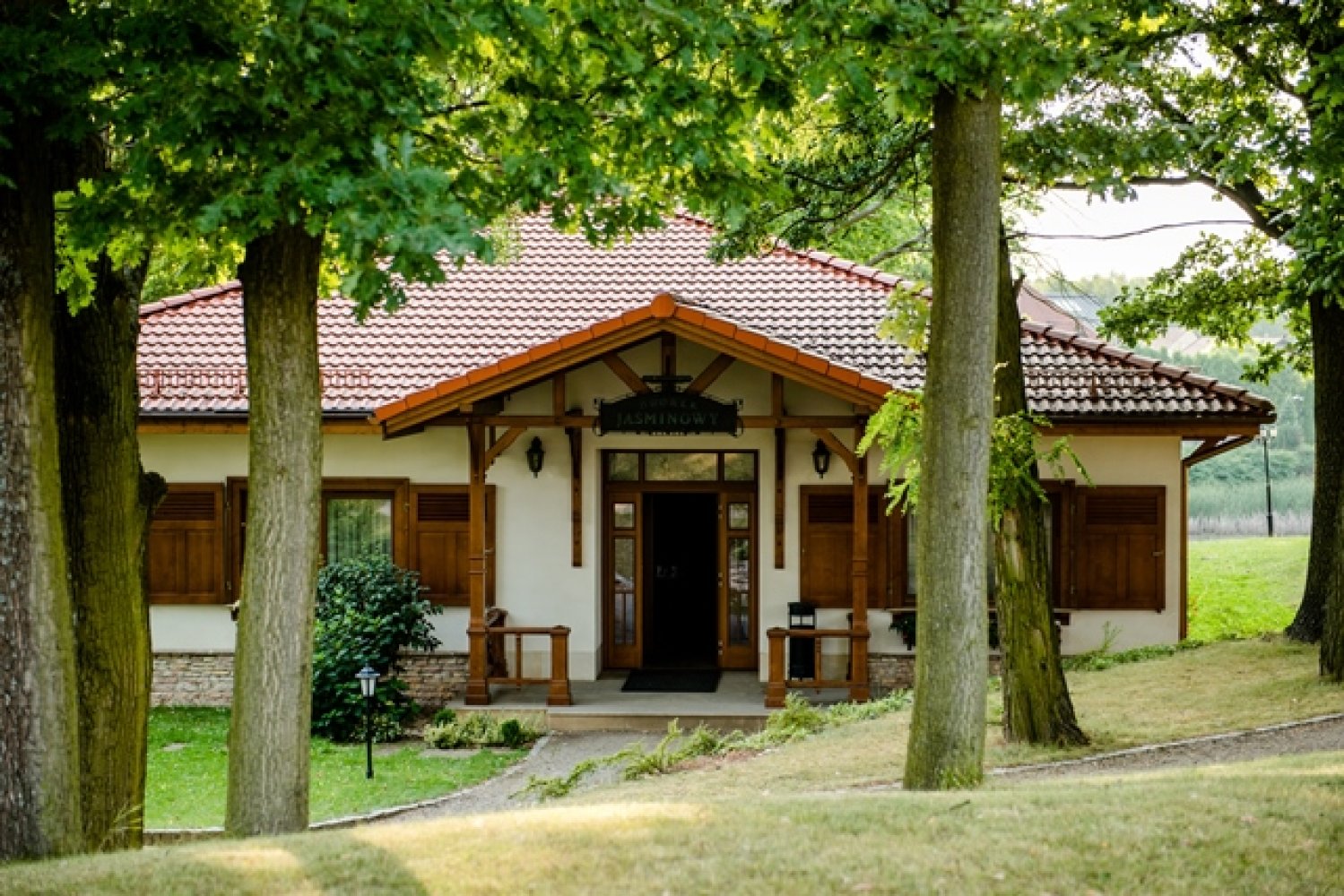 Domek widok od frontu