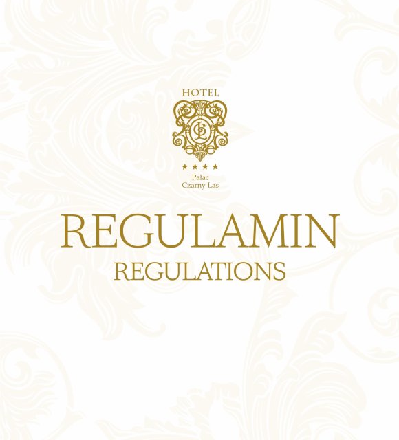 Regulamin hotelu