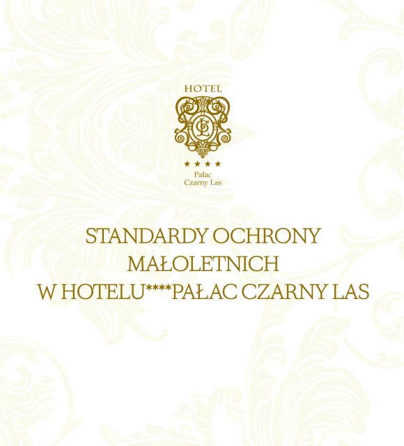 STANDARDY OCHRONY MAŁOLETNICH