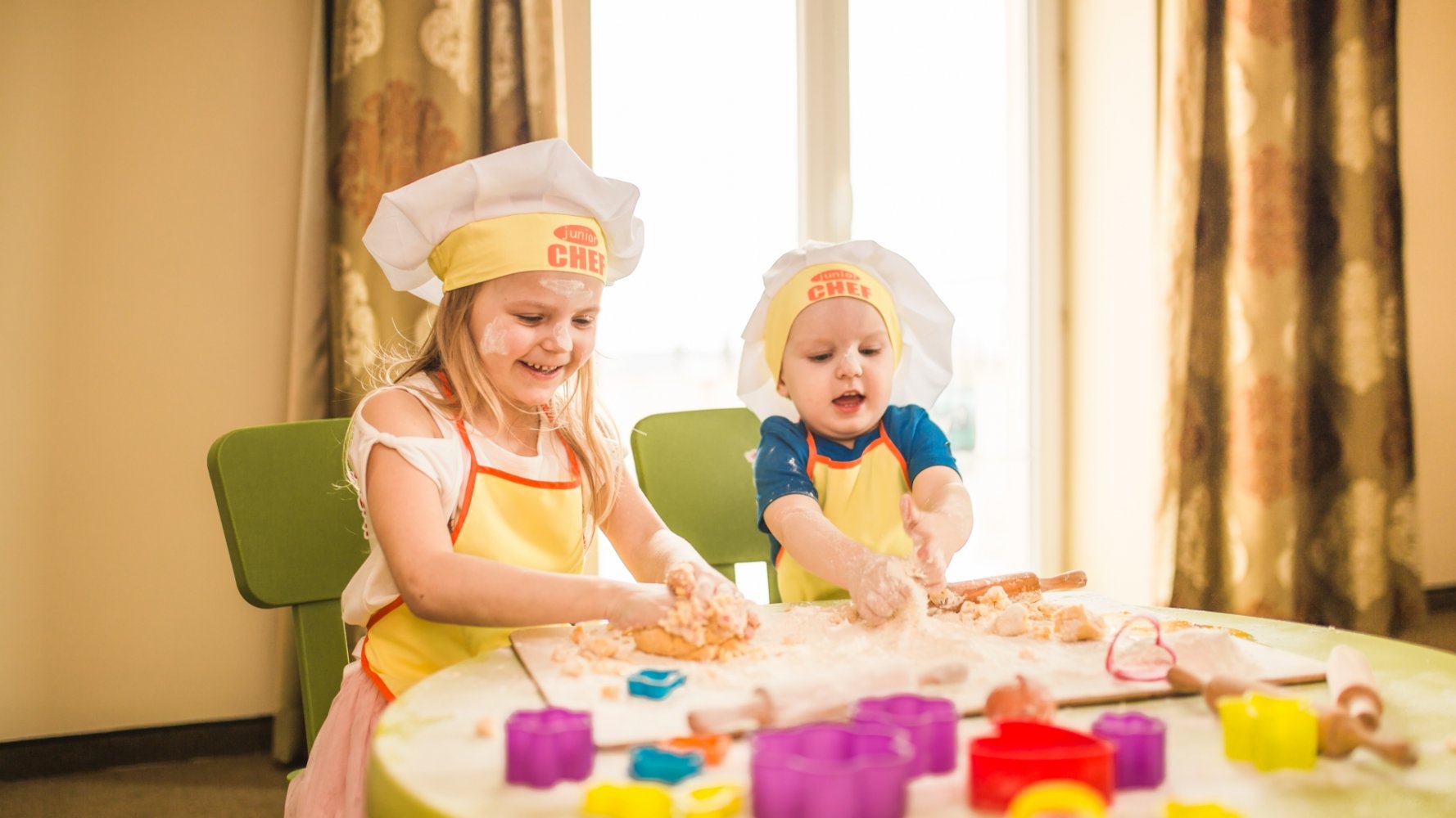 Playground and playroom for children