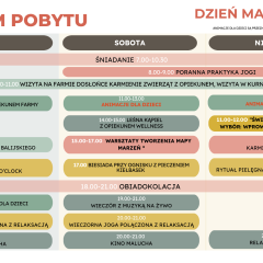 Przedstawiamy program pobytu z okazji Dnia Mamy