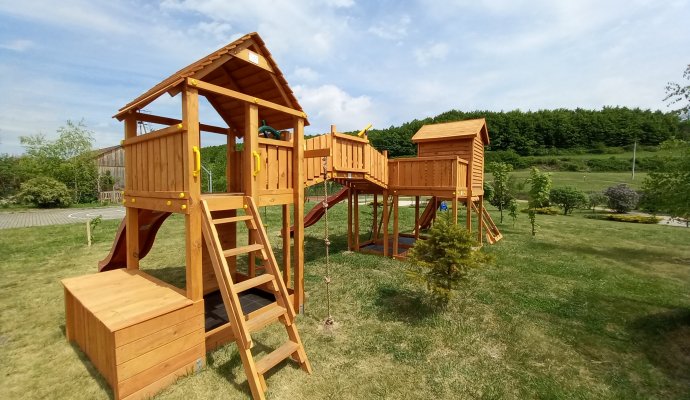 Playground and playroom for children