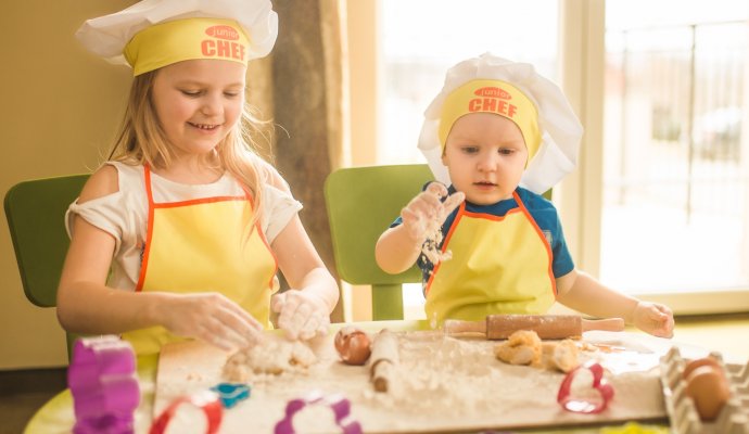 Playground and playroom for children