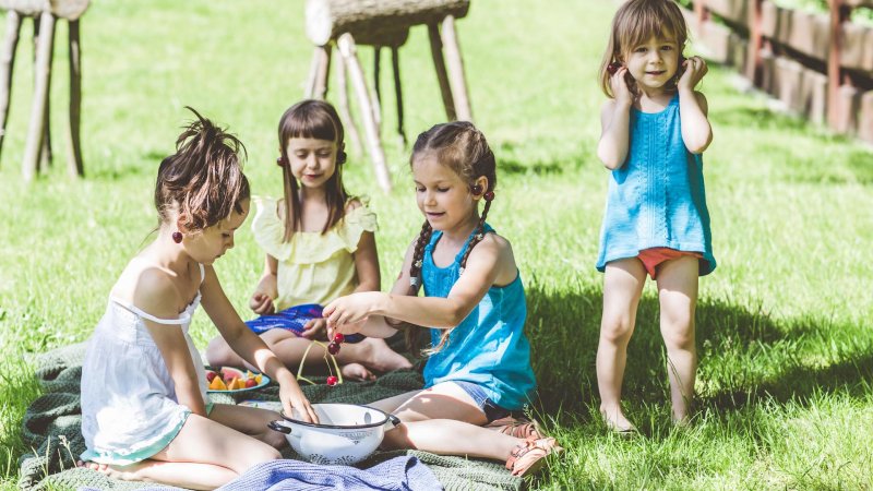 Attraktionen in den Bergen für Kinder