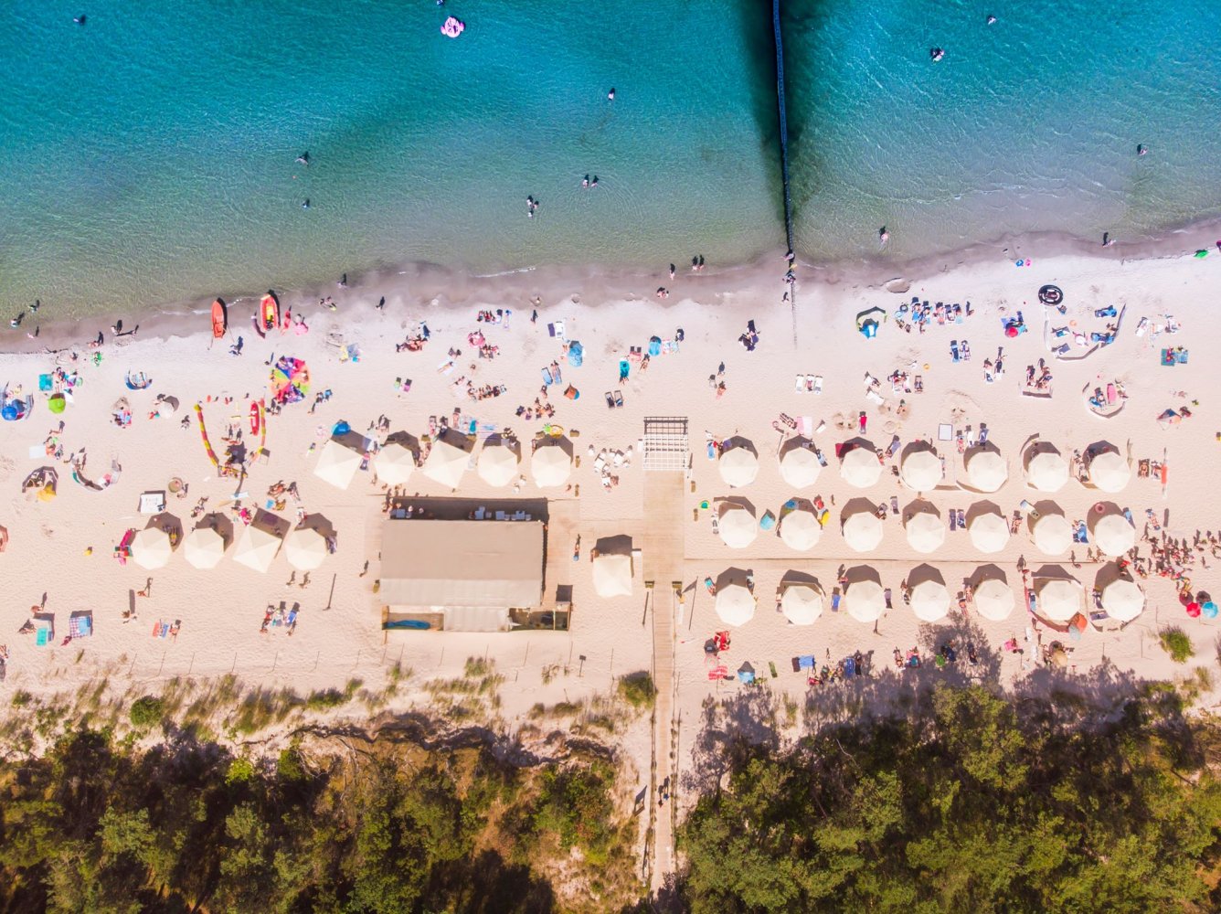 Organised beach till 27th of September!
