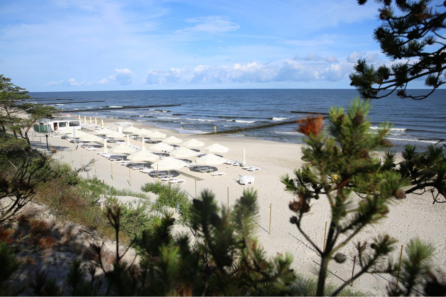 The Beach Bar has already opened!