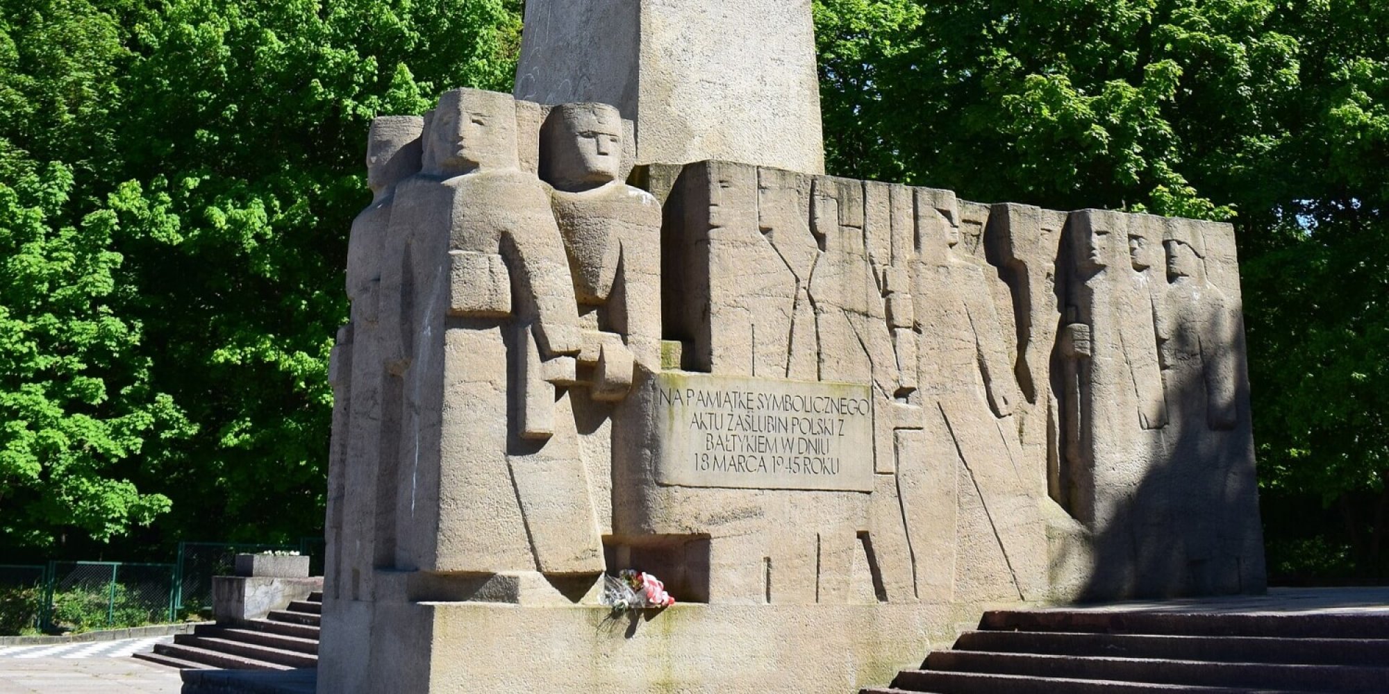 Pomnik Zaślubin Polski z Morzem w Kołobrzegu