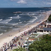 Promenada w Kołobrzegu