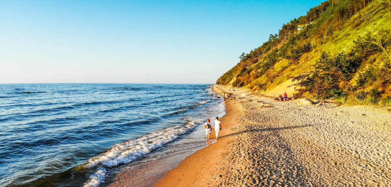Październik nad morzem