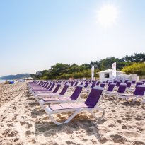 100 Meter vom Meer entfernt