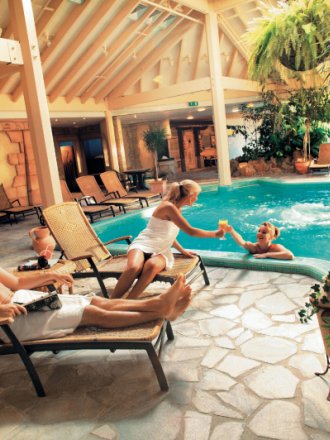 Large sauna area