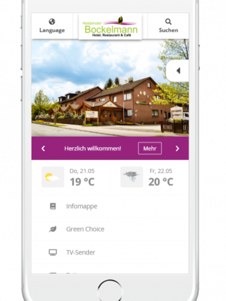 Digitales Gäste-Informationssystem