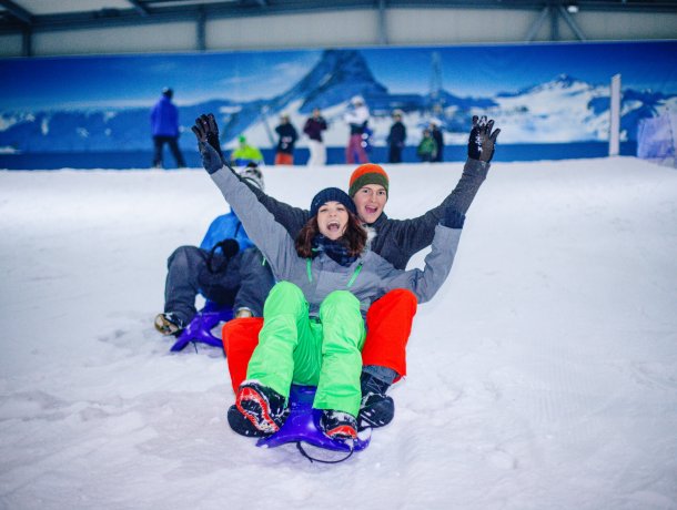 Zipflbob-Rallye im SNOW DOME Bispingen