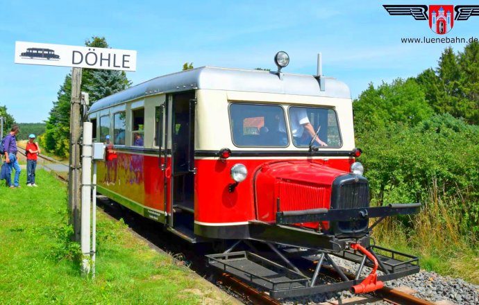 Nostalgische Zugfahrt mit dem "Ameisenbär"