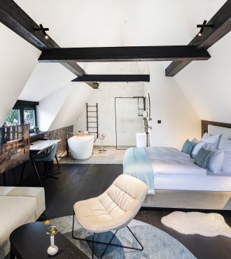 Przestronne i komfortowe pokoje