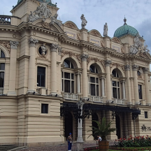 Juliusz Słowacki Theatre. Historic theatre with stunning architecture