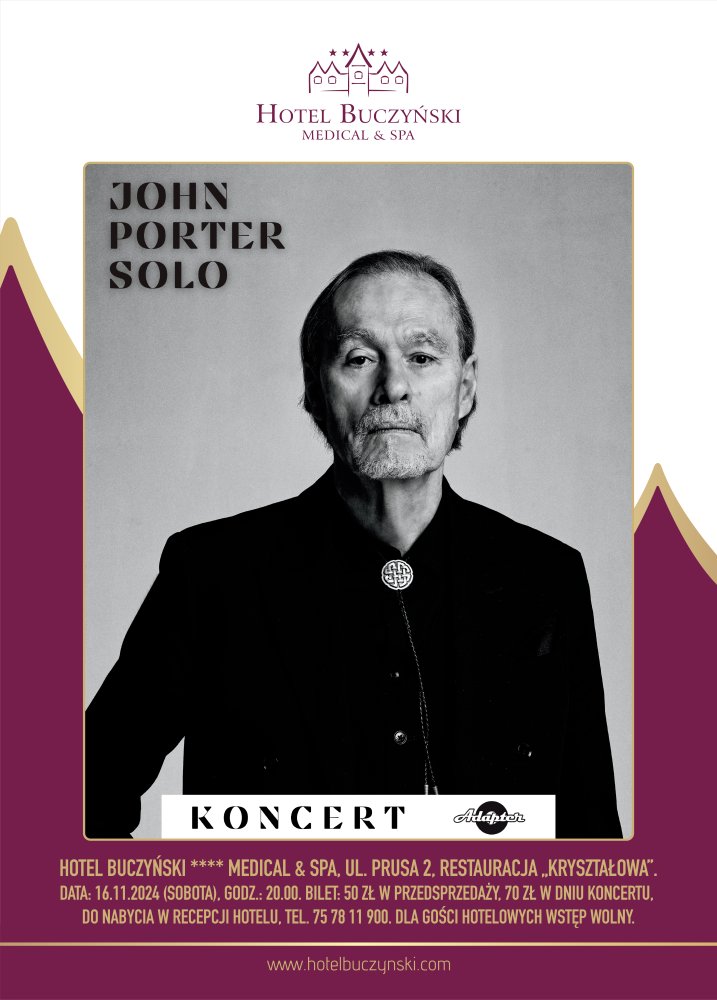 Koncert John Porter SOLO