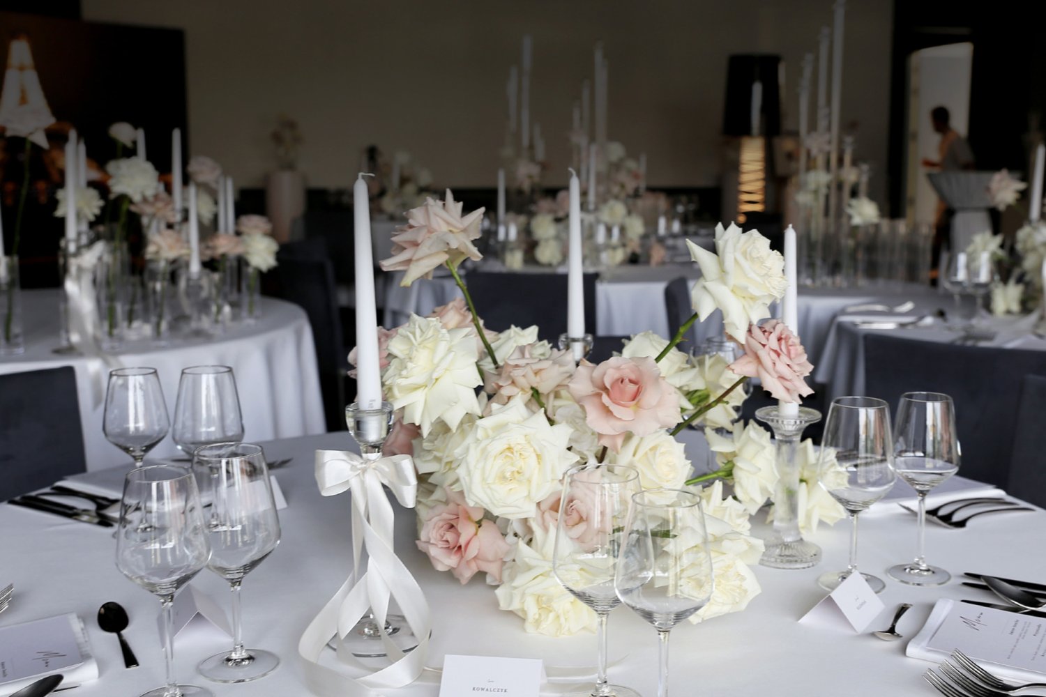 Wedding menu tasting