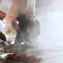 Eine kulinarische Show auf Ihrer Konferenz