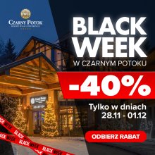 Black Week w Hotelu Czarny Potok