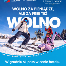FreeSKI Jaworzyna &ndash; skipass w cenie pobytu w Hotelu Czarny Potok