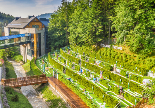 5-cio poziomowy MINI GOLF jedyny taki w Polsce