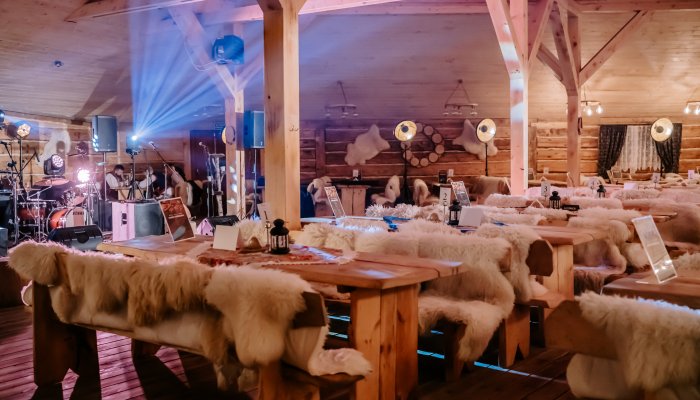 Koncert zespołu BACIARY w Chacie Góralskiej Hotelu Czarny Potok w Krynicy Zdrój 