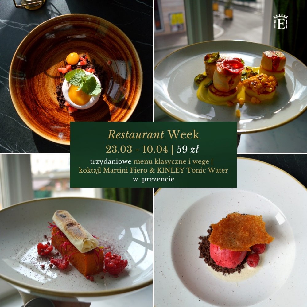 Popraw swój nastrój jedzeniem i zarezerwuj stolik! Ruszyła wiosenna edycja Resturant Week - Food feels good