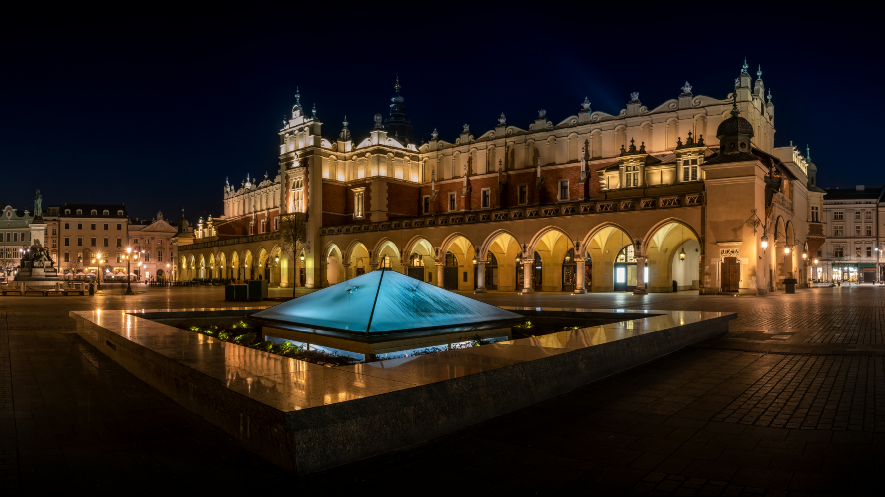 Fontanna na Rynku Głównym