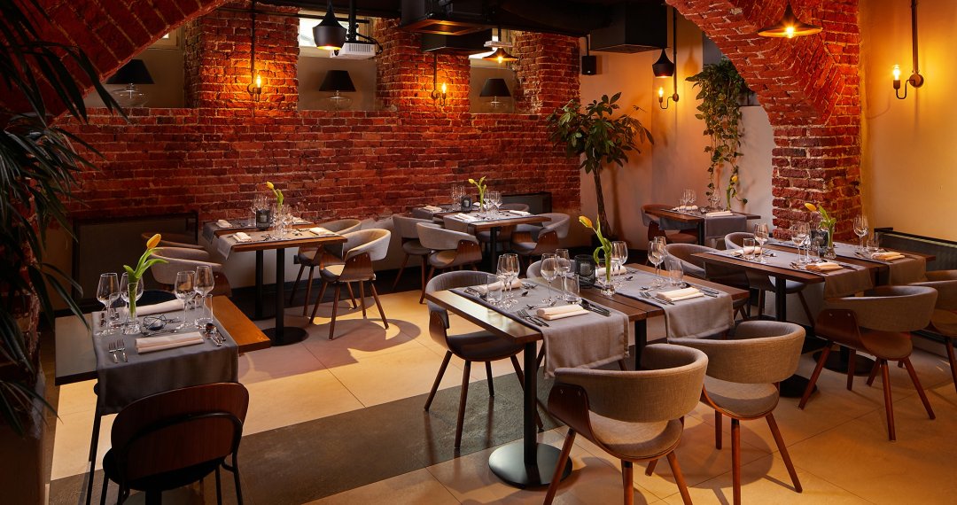 Wnętrze Restauracji Esterante na krakowskim Kazimierzu