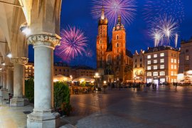 Klimatyczny sylwester w Krakowie