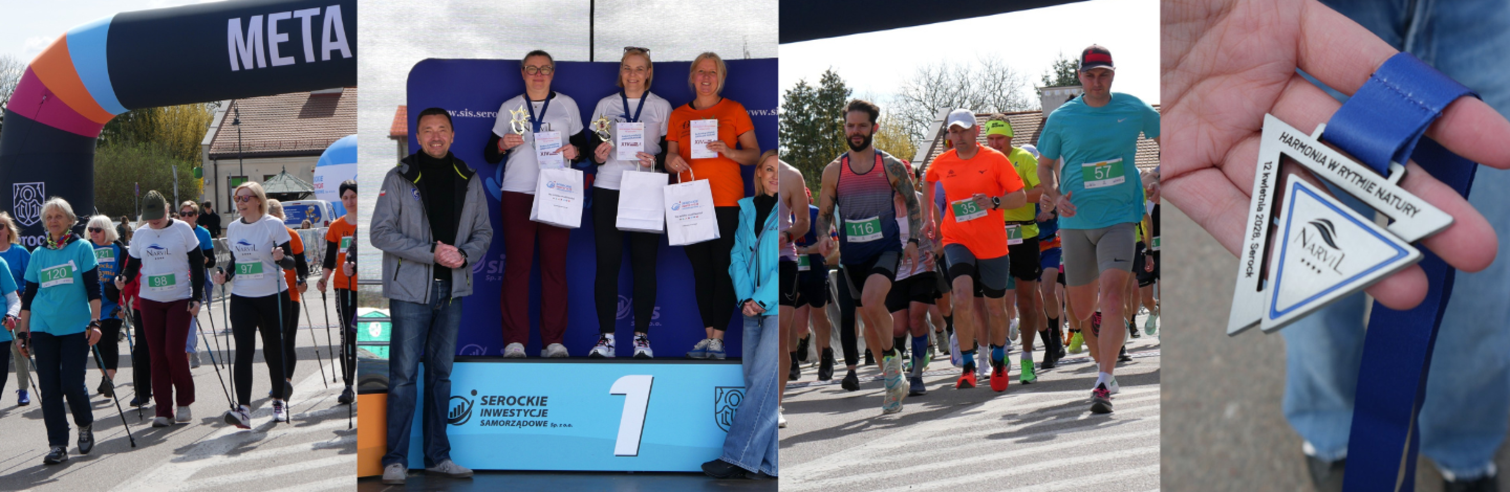 Sportowe emocje nad Narwią - Hotel Narvil partnerem XIV Biegu Wojciechowego