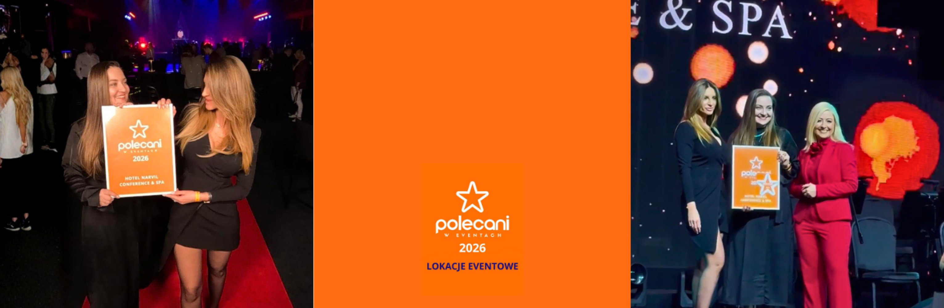 Hotel Narvil laureatem plebiscytu Polecani w Eventach 2026