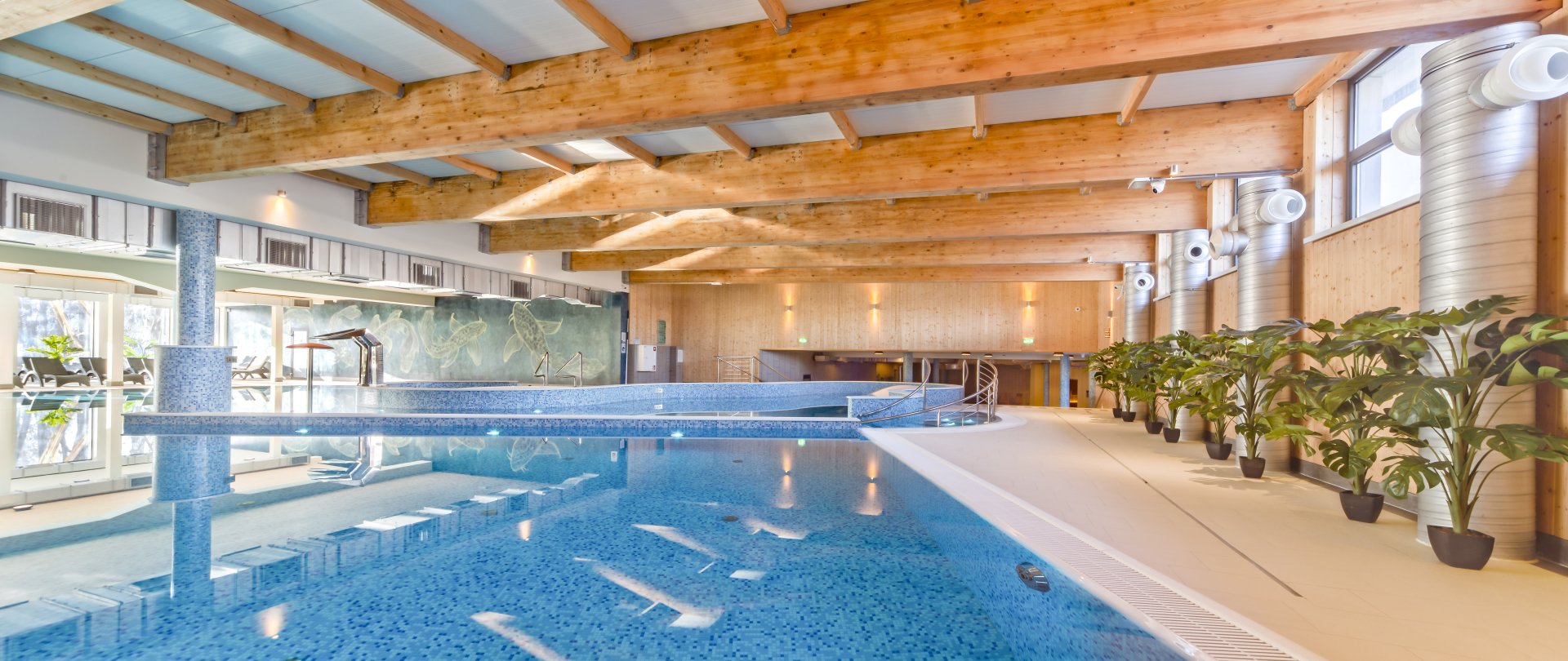 Basen, sauny, jacuzzi