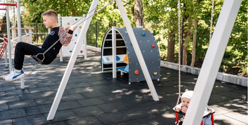 Outdoor playground