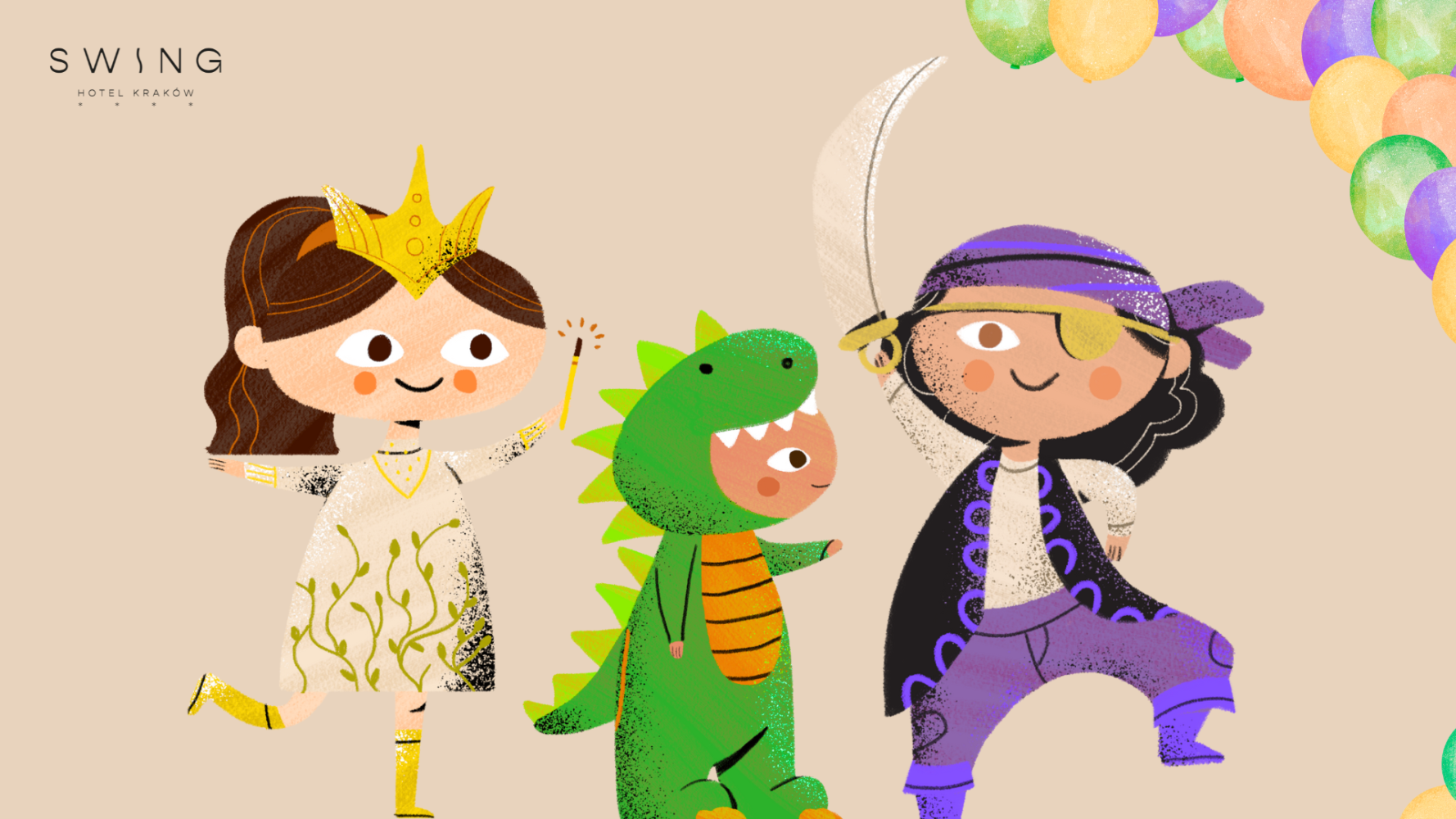 Bal karnawałowy dla dzieci w Krakowie