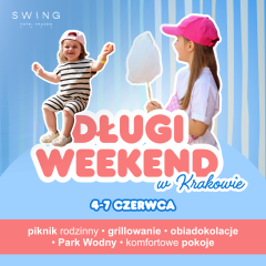 Długi weekend czerwcowy w Krakowie z dziećmi