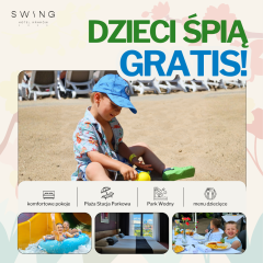 W maju - dzieci śpią GRATIS!