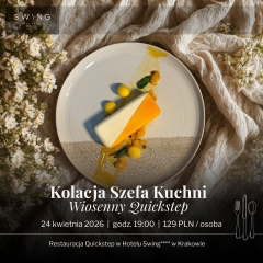 Kolacja Szefa Kuchni w Hotelu Swing