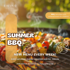 Summer BBQ at Hotel Swing – starting June 27!