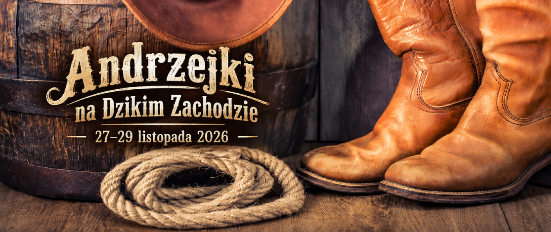 Andrzejki na Mazurach 2026 – Dziki Zachód